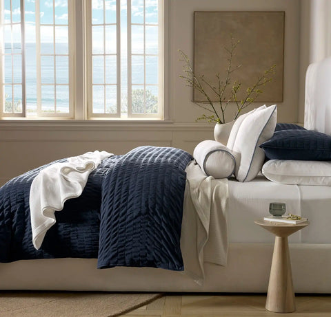 Threadmark Pillow Cover Soft White/Melange Bay