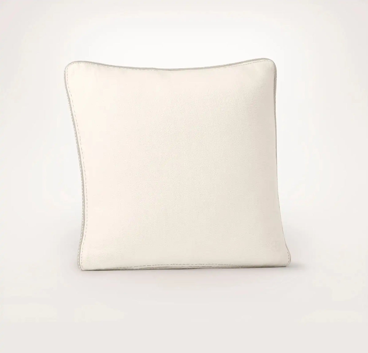Threadmark Pillow Cover Soft White/Melange Natural