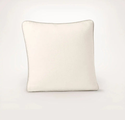 Threadmark Pillow Cover Soft White/Melange Natural