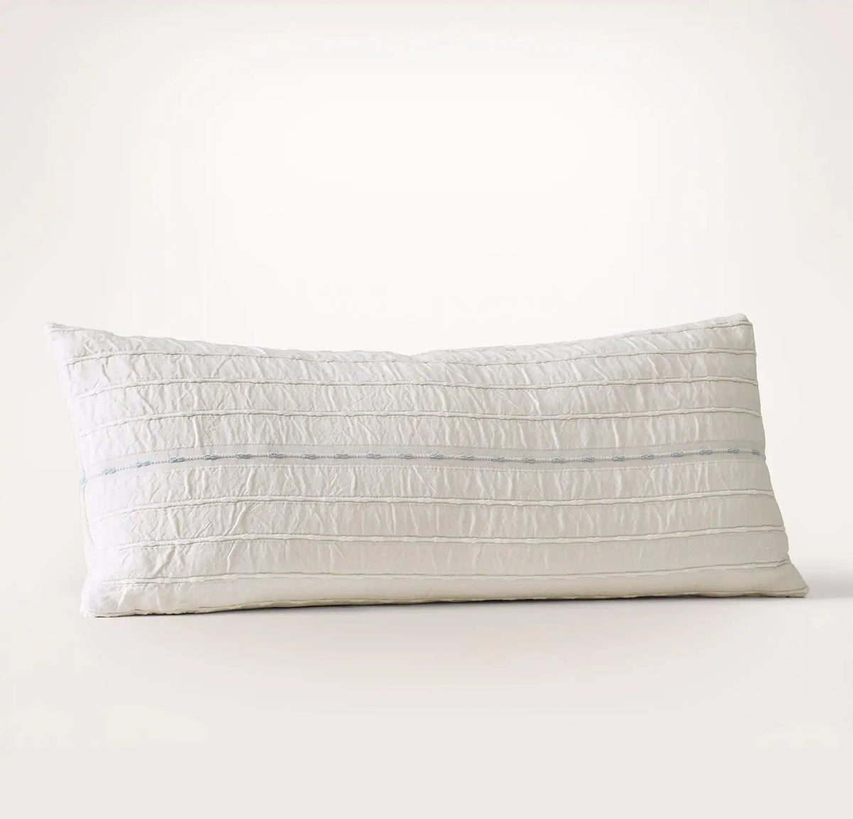 Tideline Pillow Cover Cream/Hydrangea