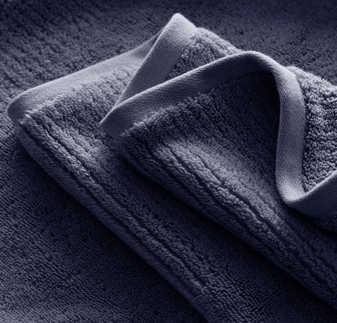 Turkish Ultra Plush Washcloths (Pair) Coastal Navy