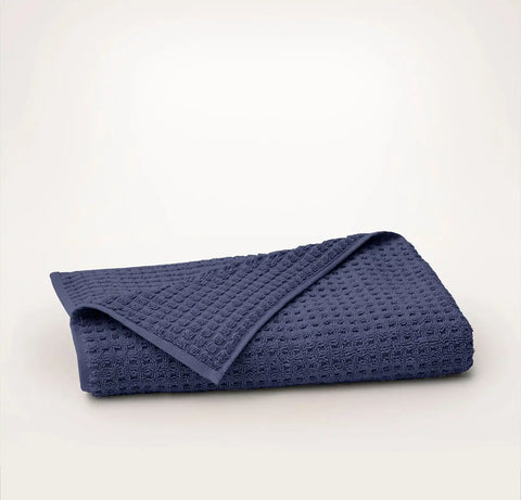 Turkish Waffle Bath Towel Coastal Navy