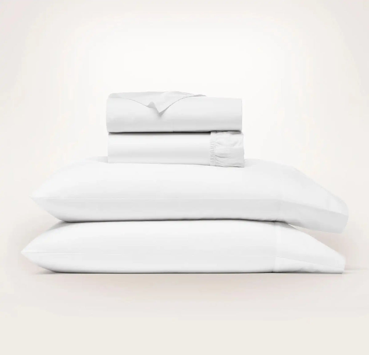 Signature Hemmed Sheet Set White